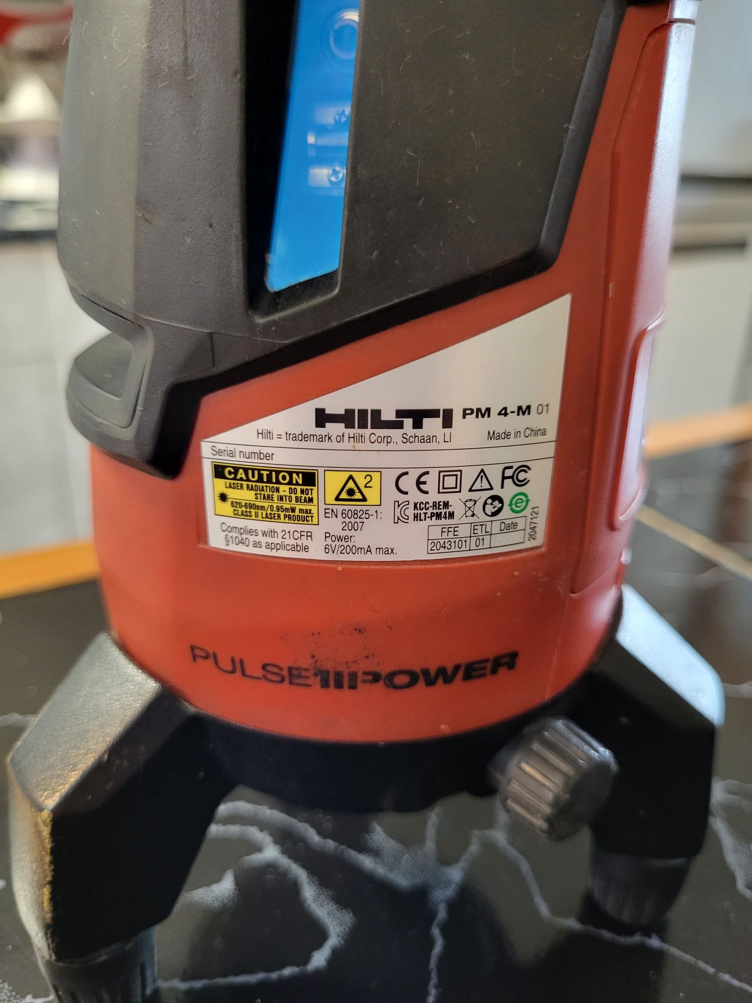 Laser hilti pm 4 m 01