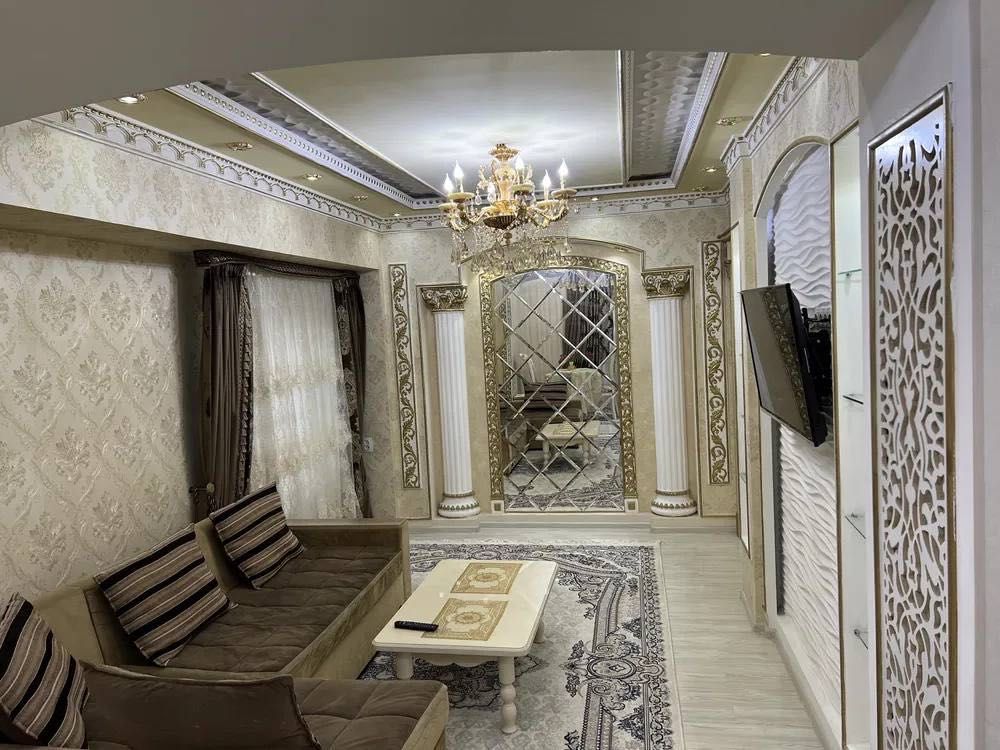 Ц4 МЕТРО-АБДУЛА КАДЫРИ
Площадь-57m2 2/4/4 
Ремонт-Классик БАРОККО