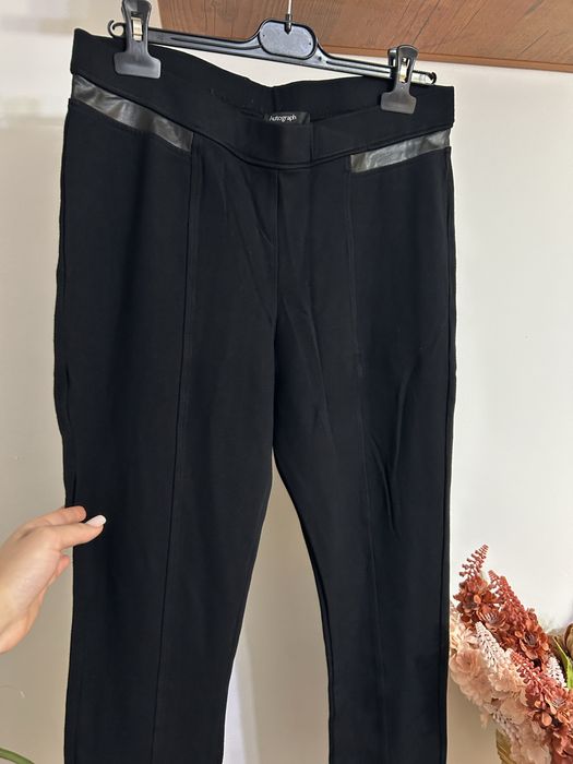 Colanti cu dungi din piele