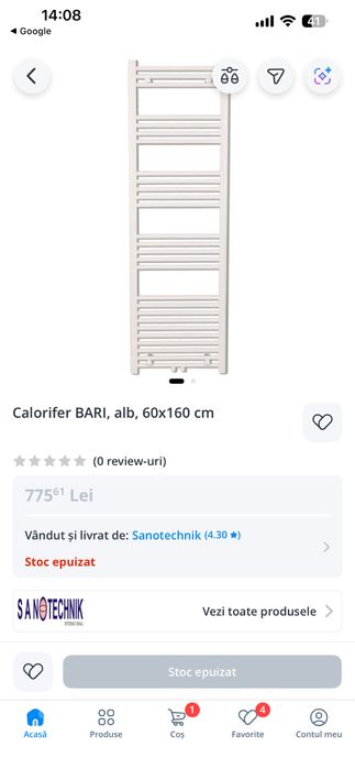 Calorifer NOU 160/60