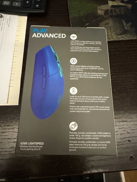 Геймърска мишка LOGITECH G305