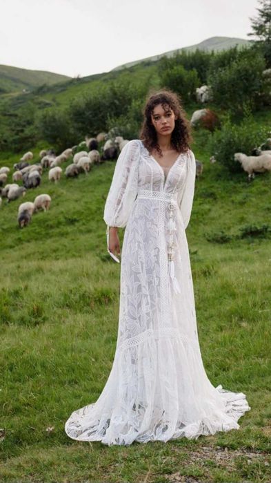 Rochie de mireasa Boho