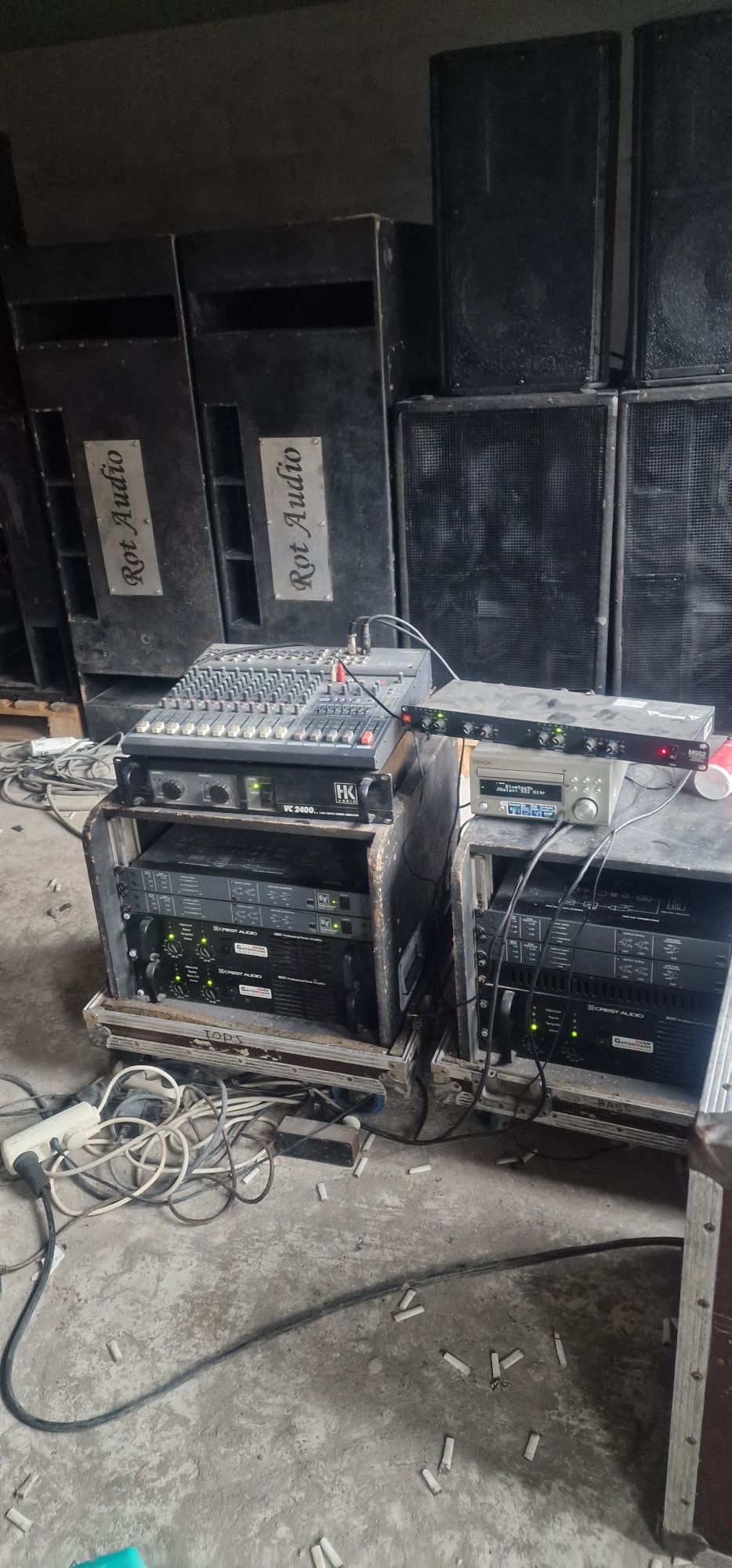 Amplificator boxe topuri crossover