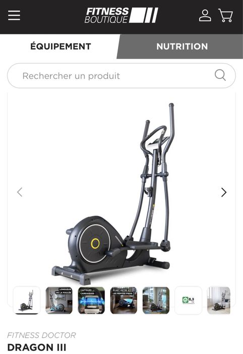 Bicicleta eliptica profesionala