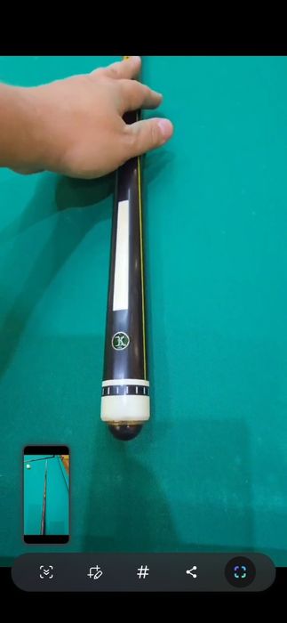 Бильярдный кий Каролев,новый  дерево эбен