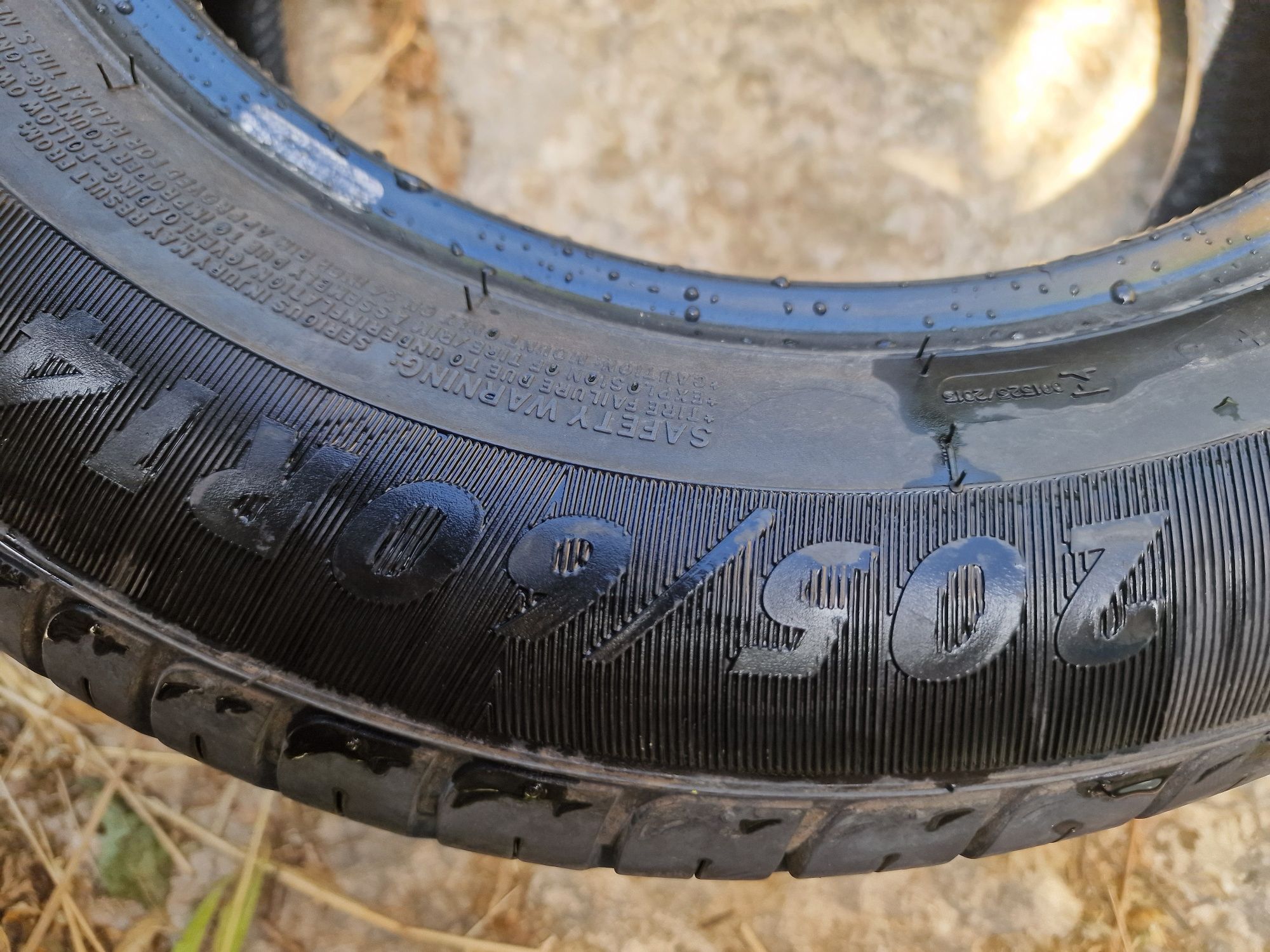 Гуми 205/60/14 на 750км