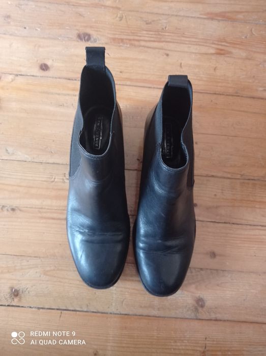 Дамски боти от естествена кожа