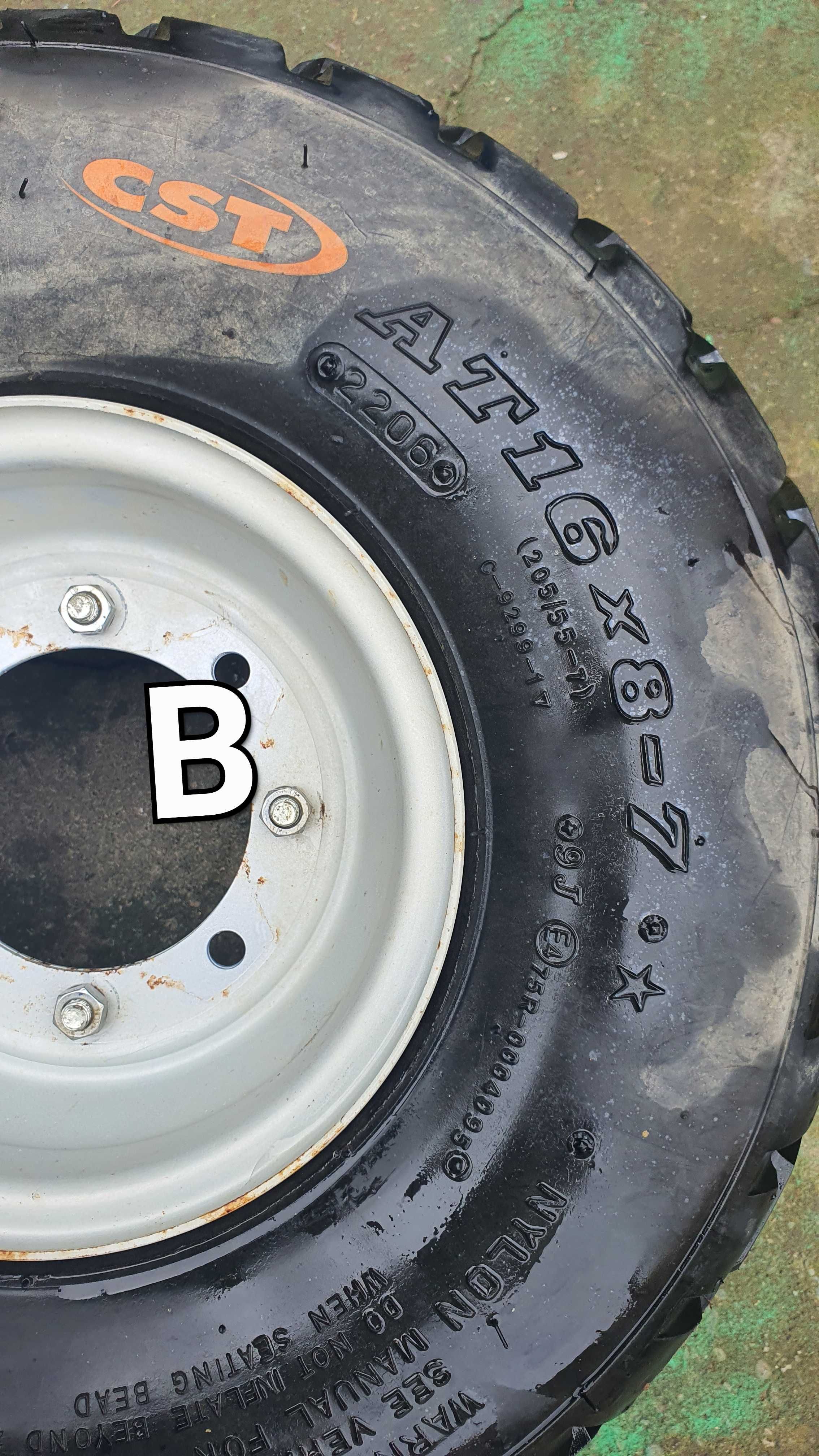 Ca in poze-Set-Jante MODULARE-16x8-7-4 Gauri-Atv 125cc 150cc-Defender
