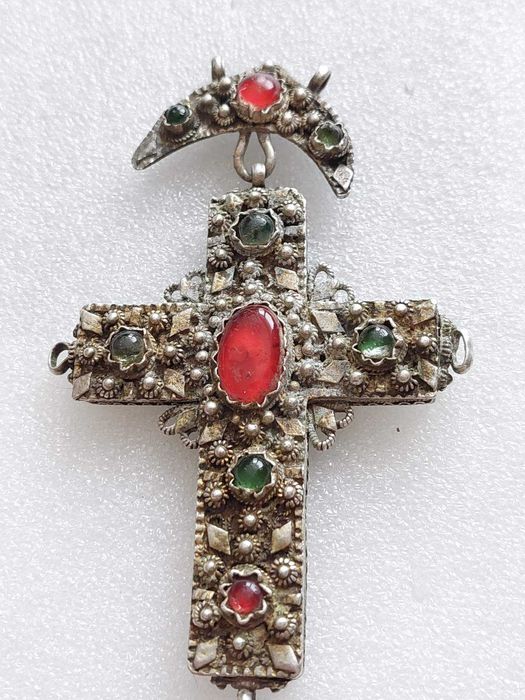 Rusia Argint 84 Panagia și două cruci