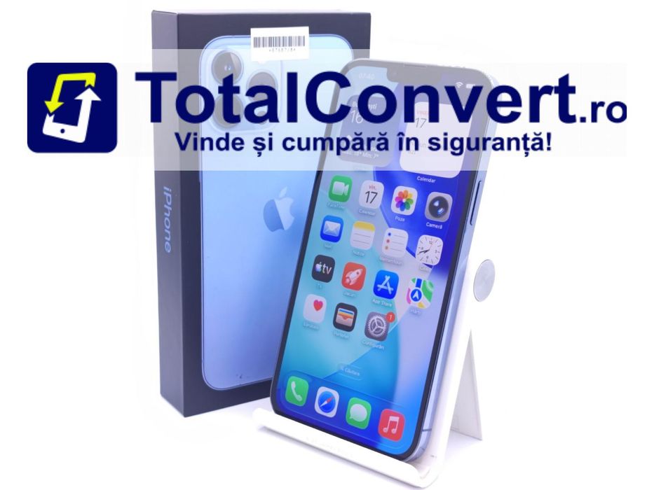 Apple iPhone 13 Pro Max 128GB Sierra Blue, Garantie 24 luni | #D87687