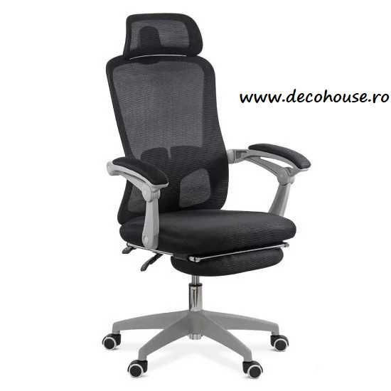 Scaun Birou Ergonomic DHO430 Extensibil Mesh 3 culori LIVRARE GRATUITA