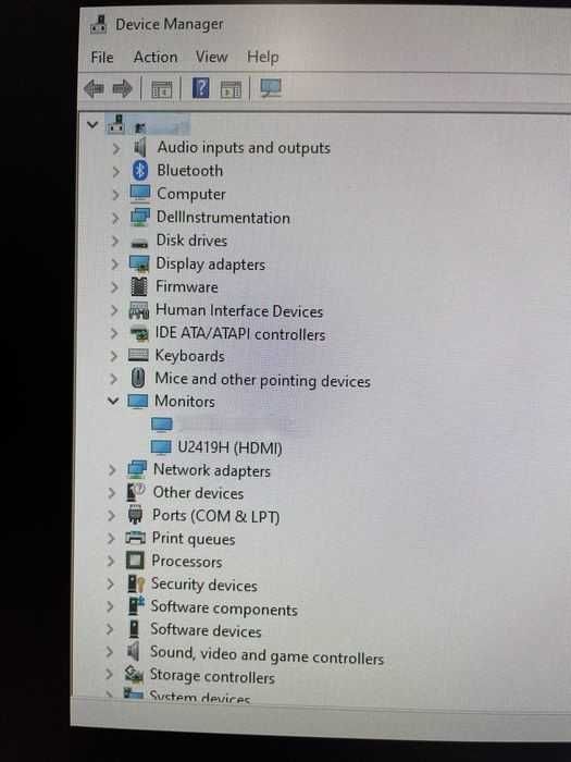 Monitor Dell U2419H 1080p + soundbar dell ae515