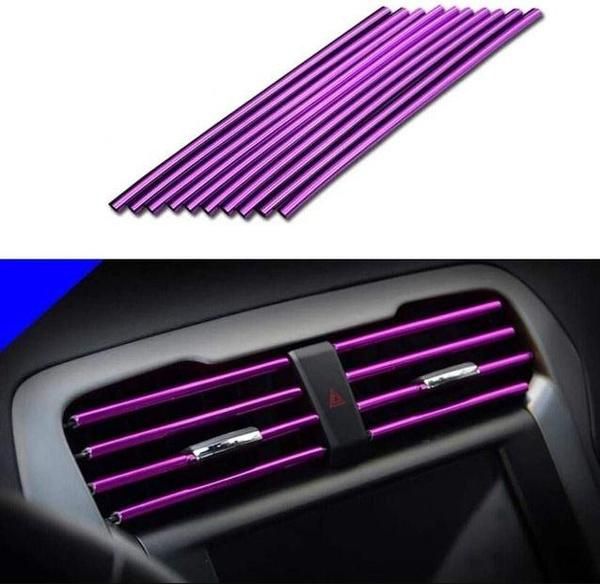 Benzi decorative pentru grila de ventilație auto
