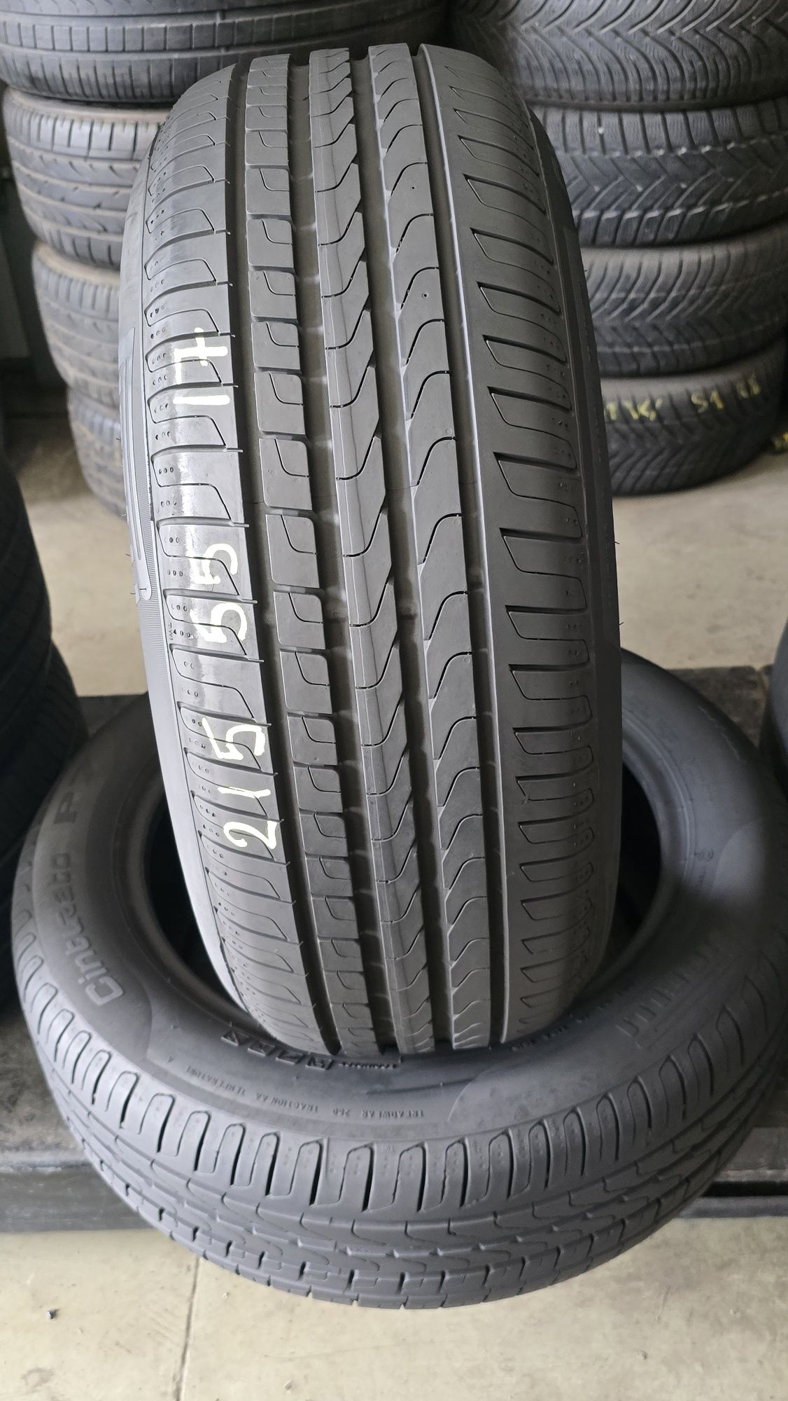2 anvelope iarnă Pirelli 215/55/17