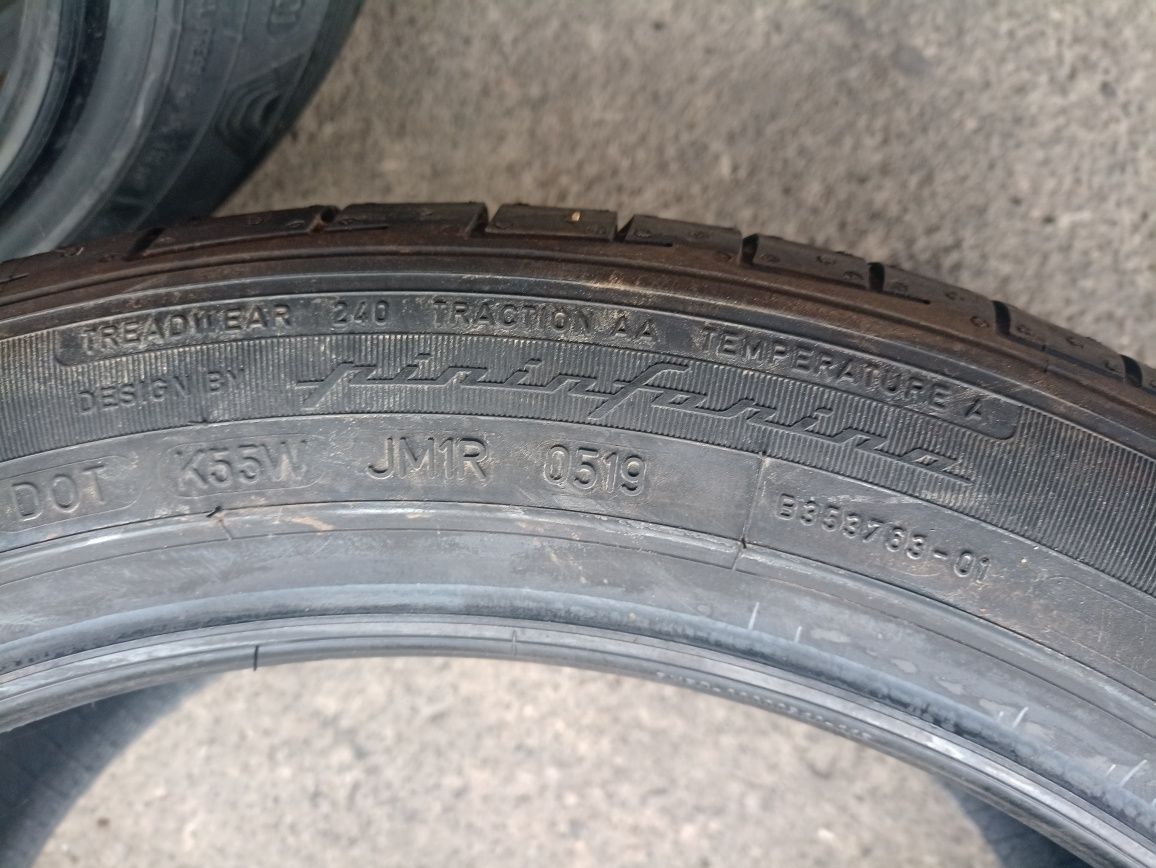 2 anvelope NOI de vara Dunlop 255/40 R19 dot 0519