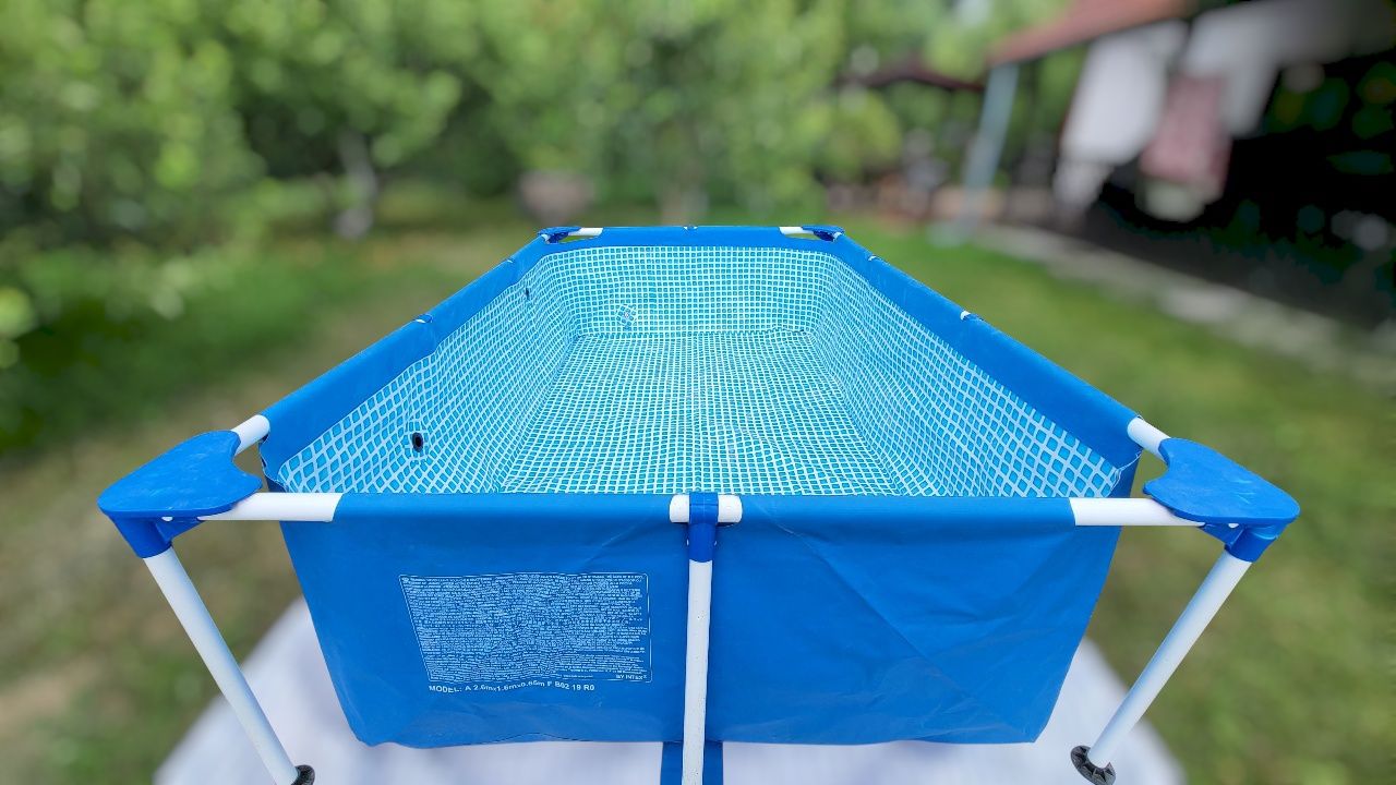 Piscina cu cadru metalic INTEX, 260 x 160 x 65 cm + Pompa filtrare