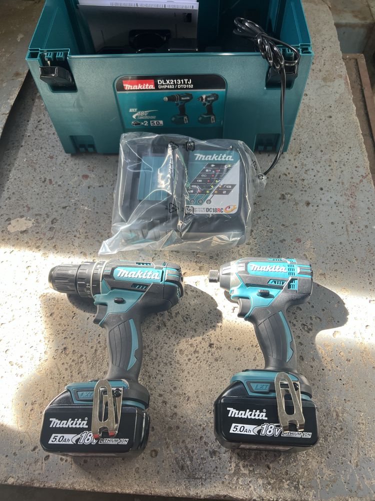 Vand set Makita pe 18v( filetanta+ impact)