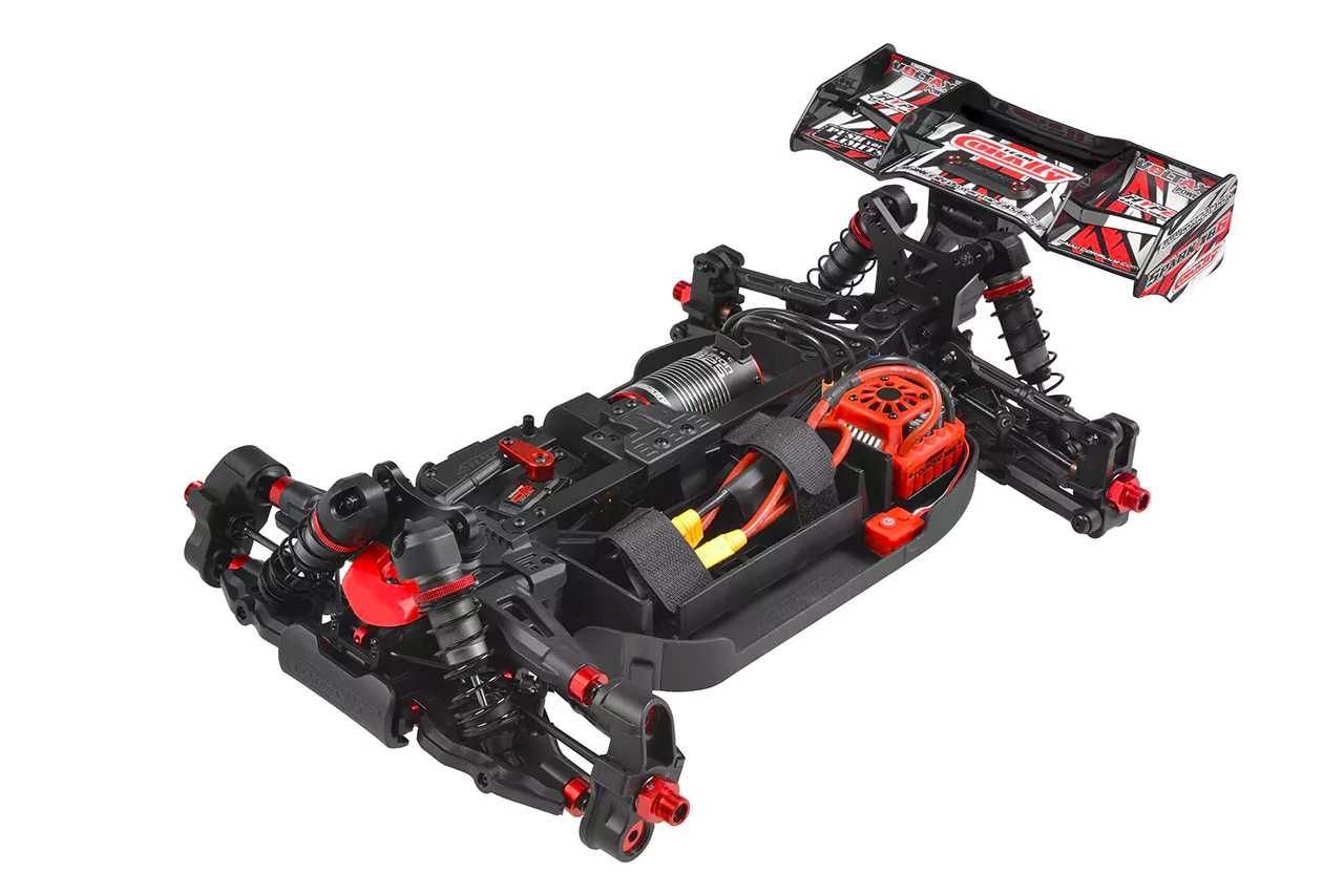 Team Corally – SPARK XB-6 1:8, brushless, 110км\ч, Червено
