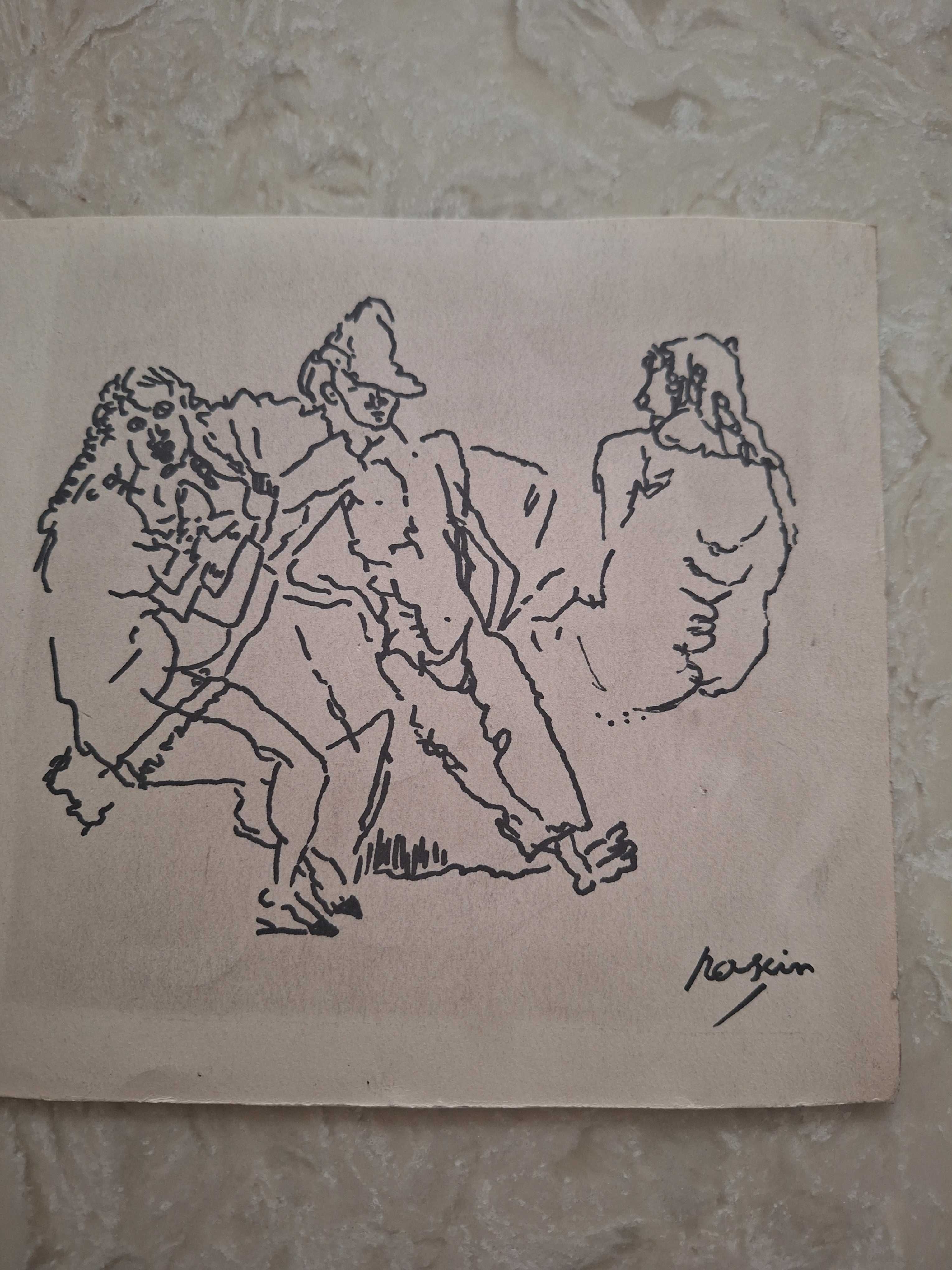 Рисунка на Жул Паскин