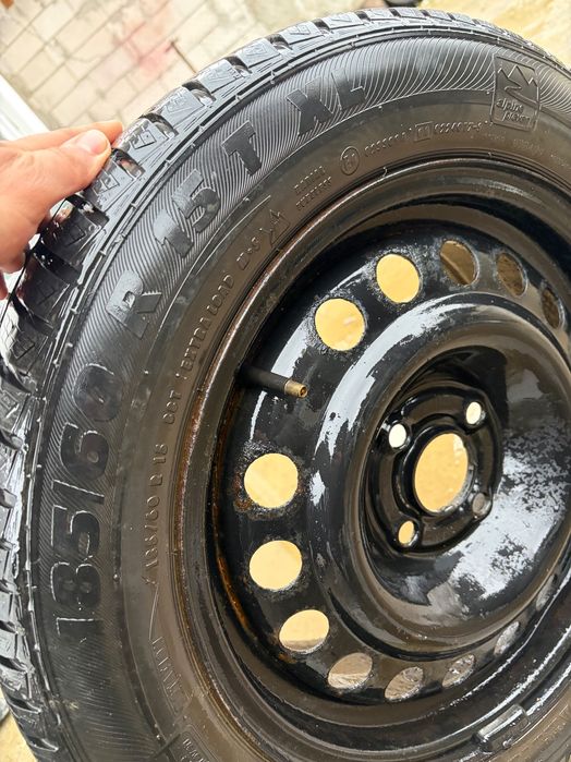 Set jante+cauciucuri iarna 185 60 r15