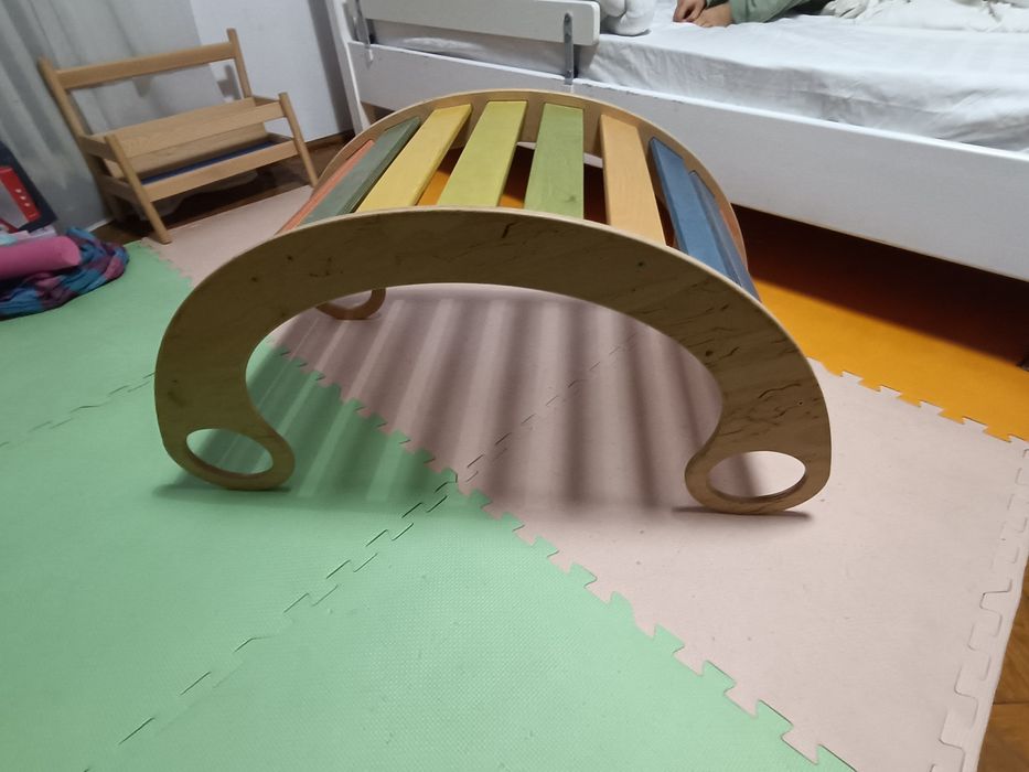 Placa de echilibru curcubeu