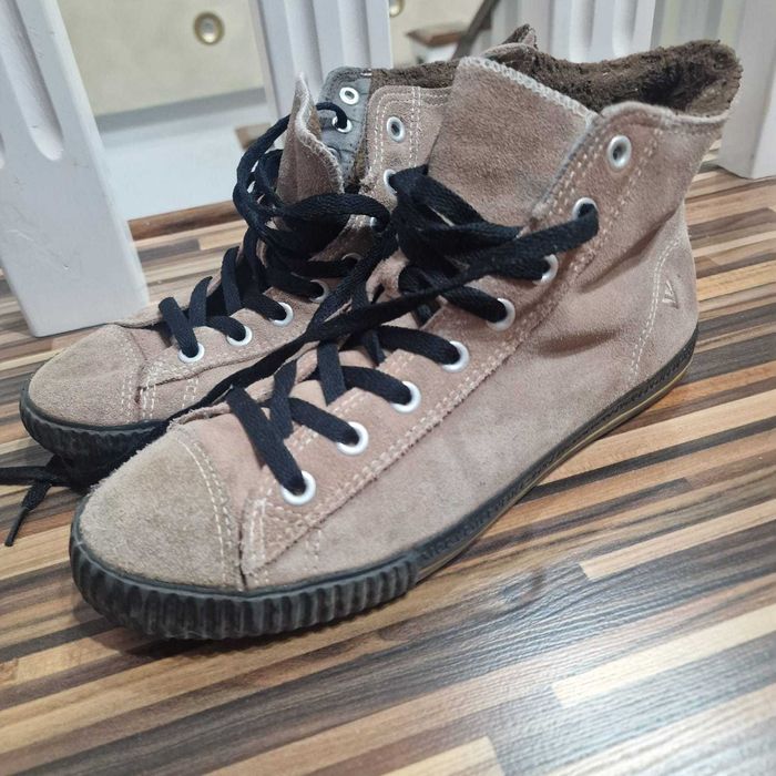 Ghete Barbati Piele intoarsa inblanite marimea 43 Venice