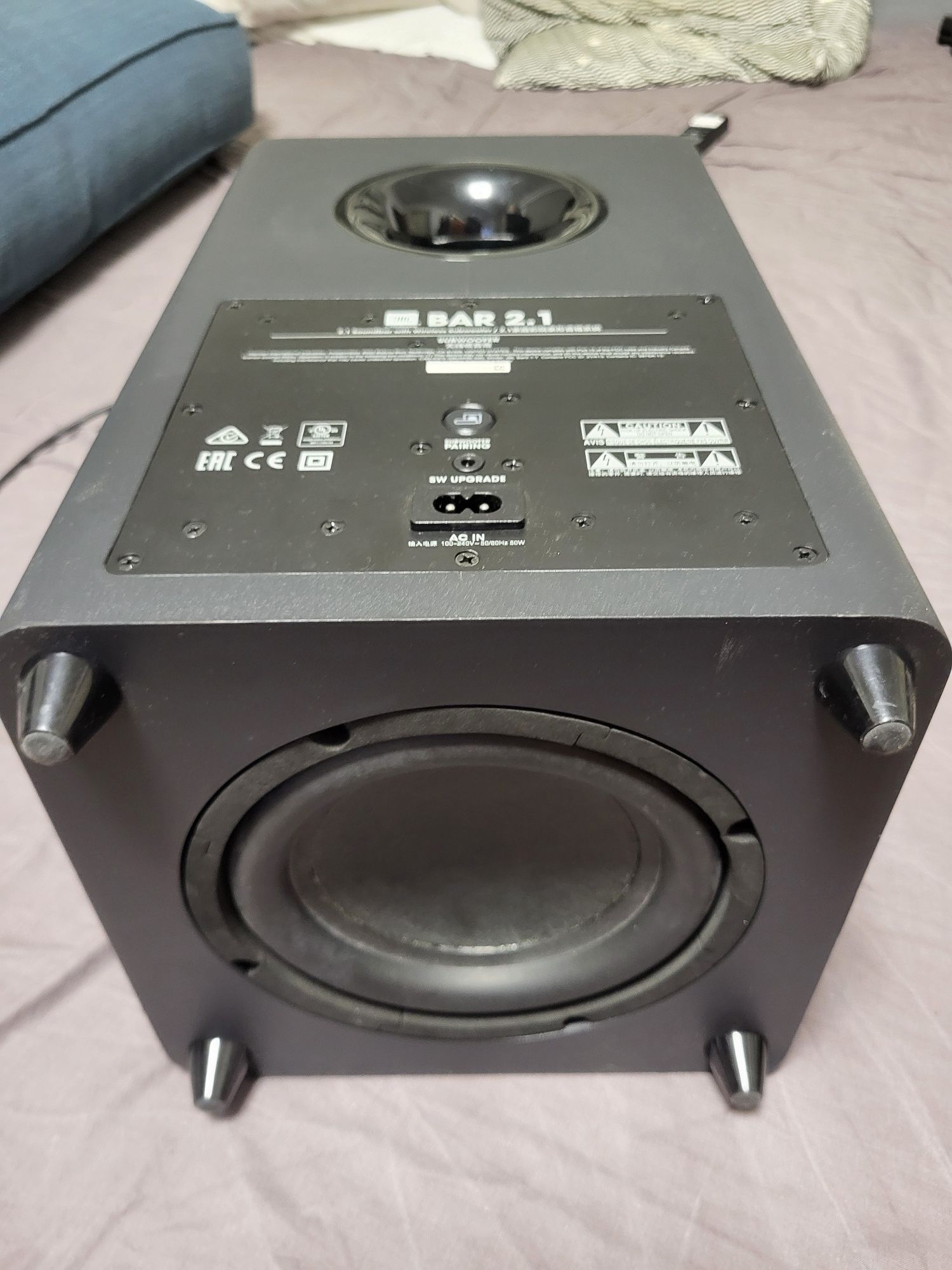 Vând sistem JBL Bar 2.1 Deep base 300w rms