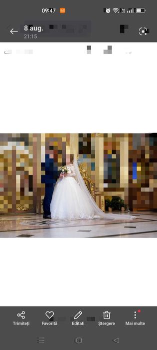 Vând rochie de mireasa superbă