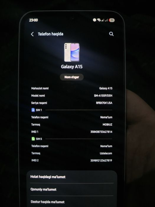 Samsung a15 128 gb