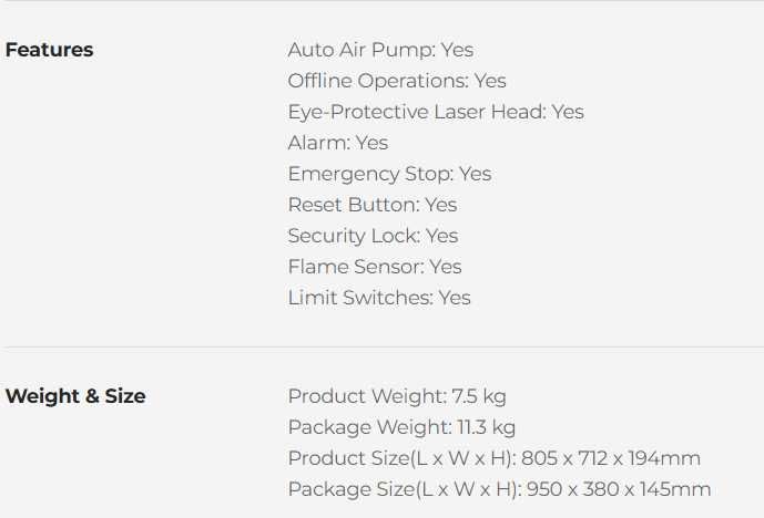 Laser Mecpow x5Pro, 33W Optic, 600x600mm + Pompa aer inclusa, WiFi-NOU