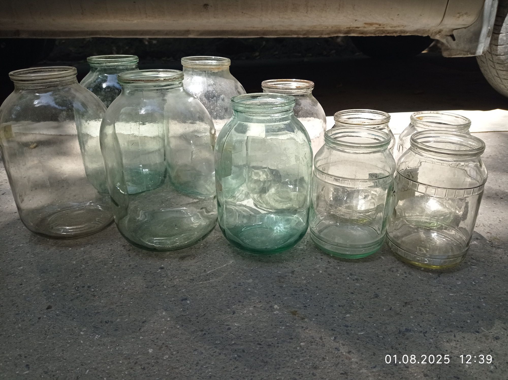 Продаются банки 3л. 2л. 1л.