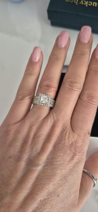 Inel argint 925 cu zirconiu