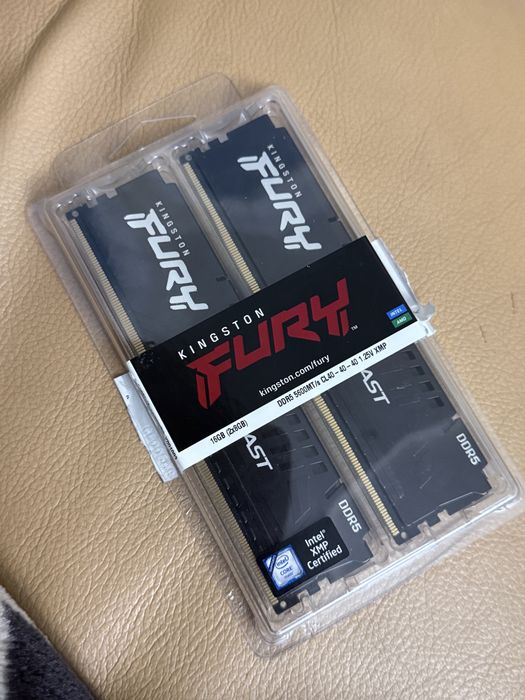 Ddr5 kingston fury 5600mhz 2x8 16gb kit