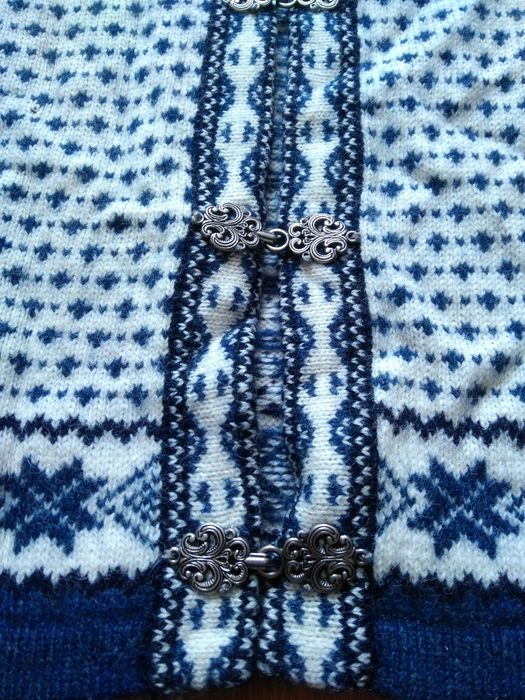 Pulover damă traditional din lână Carroll Reed mărimea L
