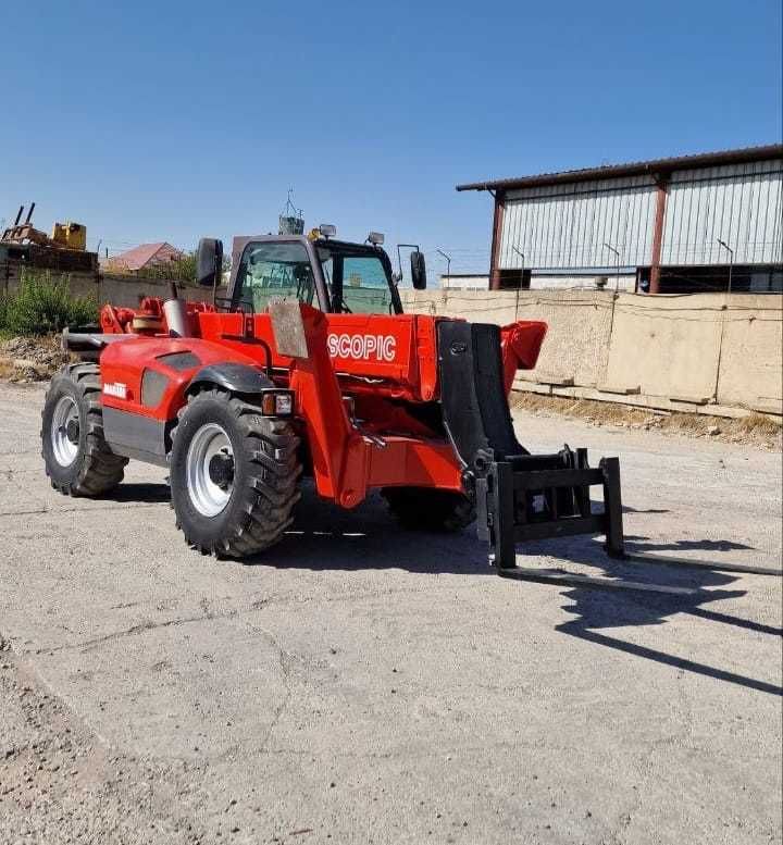 услуга, аренда телескопического погрузчика Manitou 1340