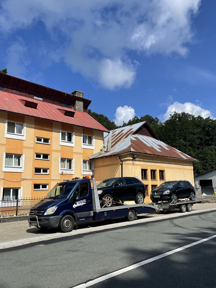 Tractari Auto / Platforma /Non-Stop /24-24/ Transport Auto