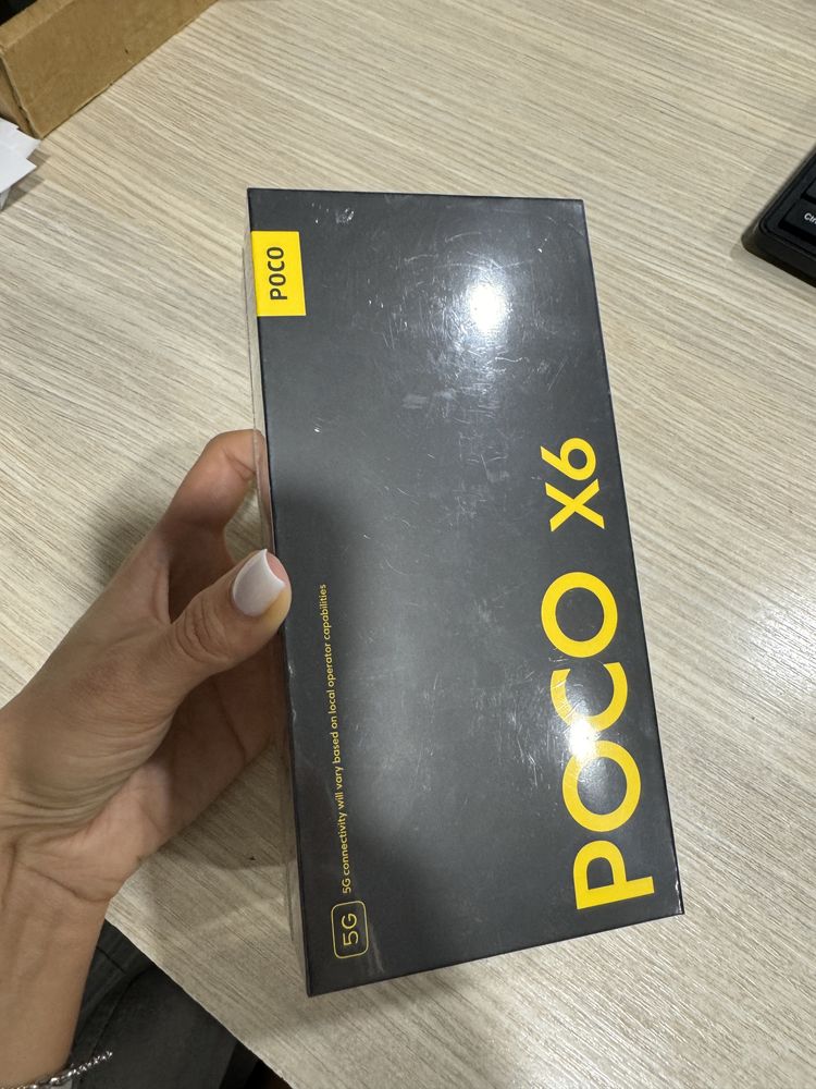 Poco X6, 256GB, 8GB RAM, 5G, Blue, NOU/Sigilat!!!