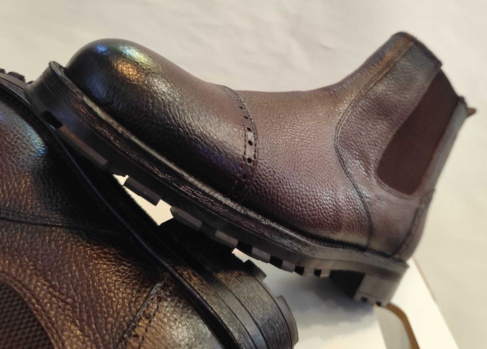 Ghete chelsea cap toe 42 42.5 Lavoratione Artigianale NOI piele moale