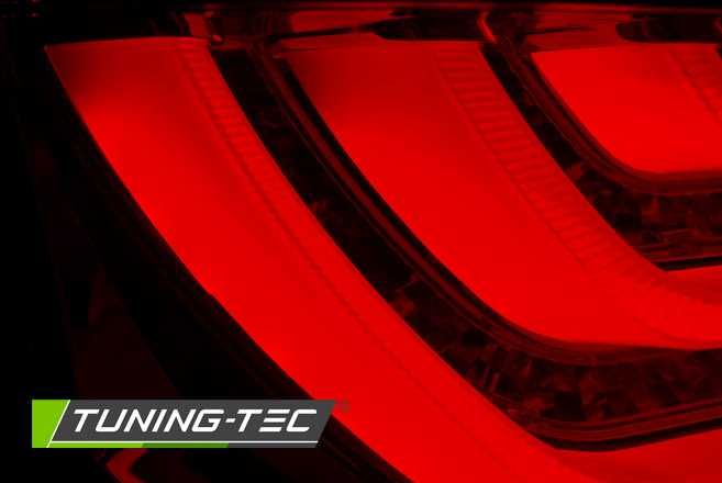 Stop stopuri triple BMW E60 LED BAR rosu fumuriu NOU