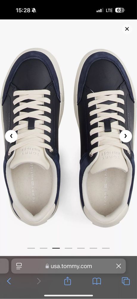 Кроссовки tommy hilfiger