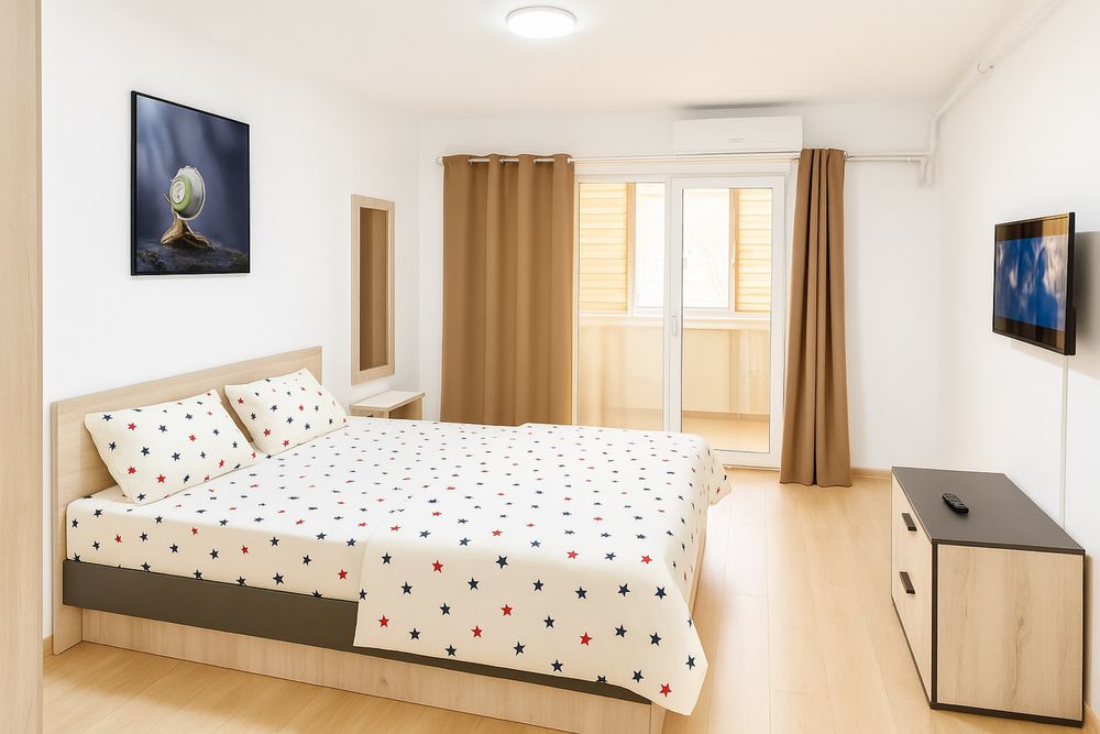 Garsonieră Modernă – Check-in Oricând, 24H/24