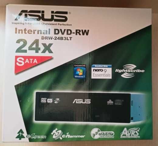 DVD-RW оптично устройство Asus DRW-24B3LT SATA 24x