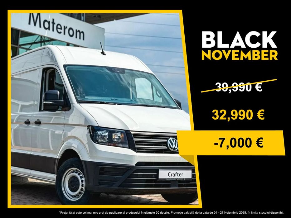 Volkswagen Crafter Crafter L3H3 | 12m3 | Apple CarPlay | Android Auto | Park Pilot