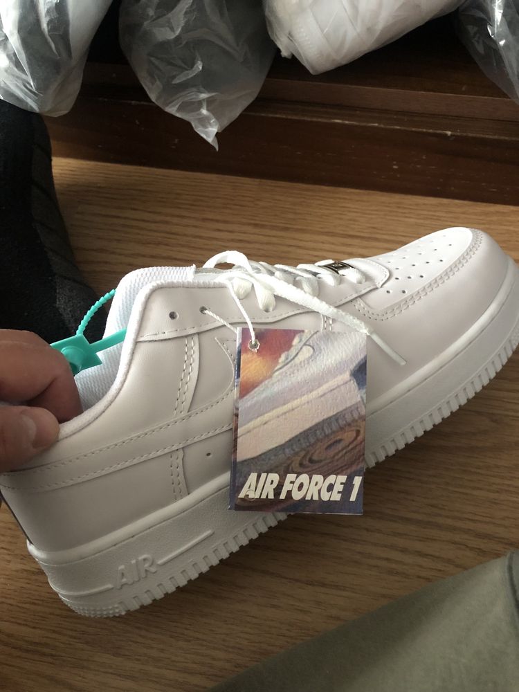 Nike Air Force 1 AF1 albi triple white 36-44 (Livrare cu verificare)