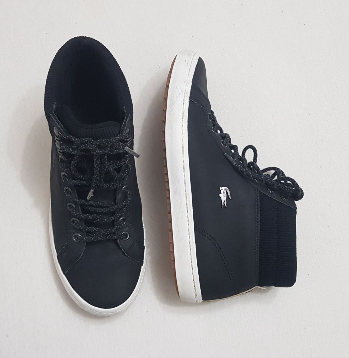 Ghete iarnă LACOSTE Strainghtset Thinsulate Insulation Water Resistant