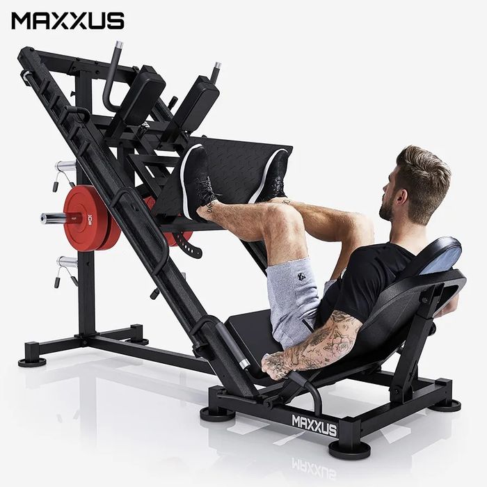 Presa picioare + hacksquat Maxxus / Functie dubla !!!
