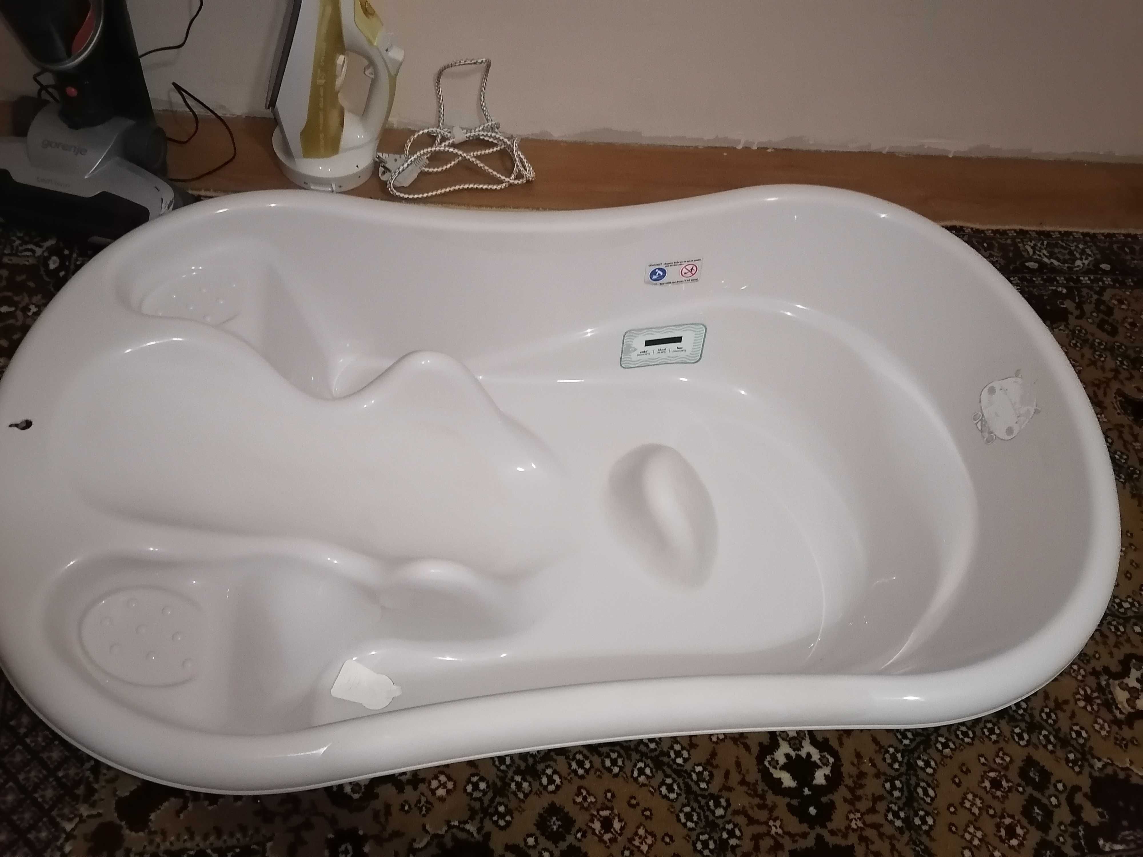 Kikkaboo Вана анатомична Hippo 94 см Beige/бежова