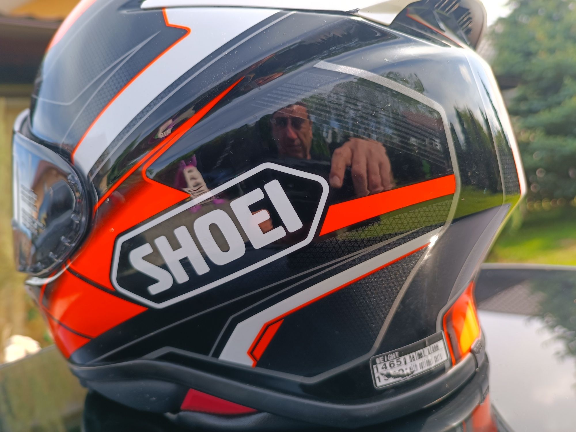 Vand casca Shoei NXR 2,stwte f buna,purtata 2 sezoane,cu trei viziere-