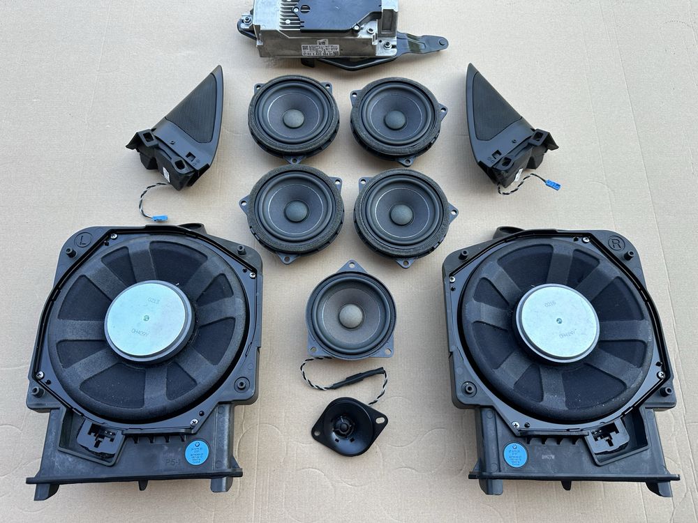 Sistem audio HIFI BMW Seria 1 F40, Seria 2 F44 F45 F46, X1 F48, X2 F49