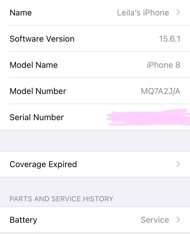 iPhone 8 gold 64gb